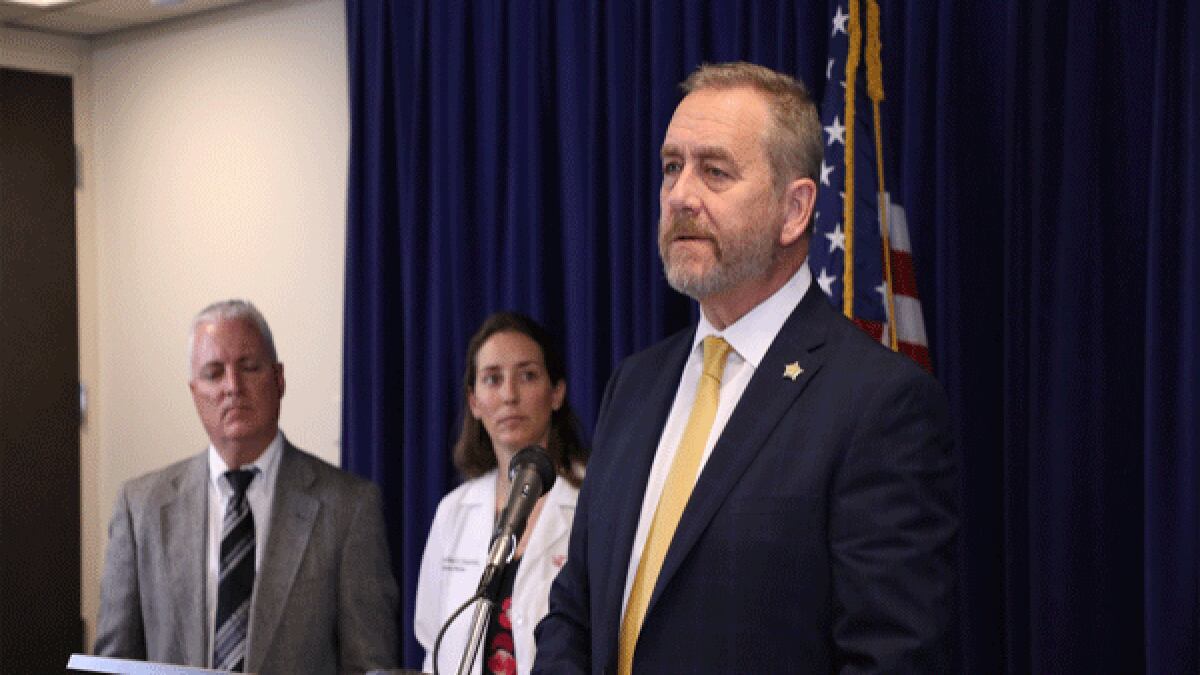 Ohio Attorney General Dave Yost announces the launch of two scientific projects to try to...