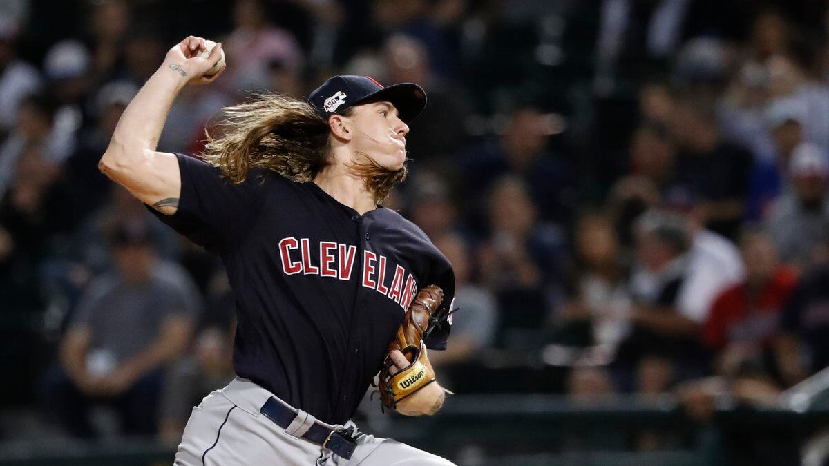 Cleveland Indians Mike Clevinger during media day at the Indians