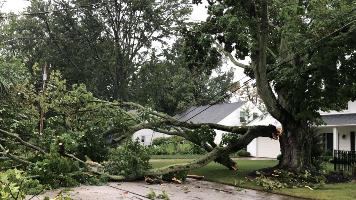 Over 130,000 FirstEnergy customers without power as severe storms hit Northern Ohio