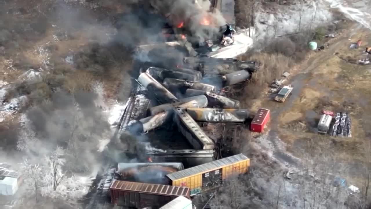 Norfolk Southern gets smacked by US DOJ, EPA for East Palestine train derailment - Vimarsana News