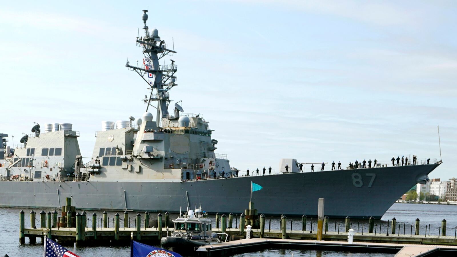 Sailor dies after being ‘lost overboard,’ US Navy says