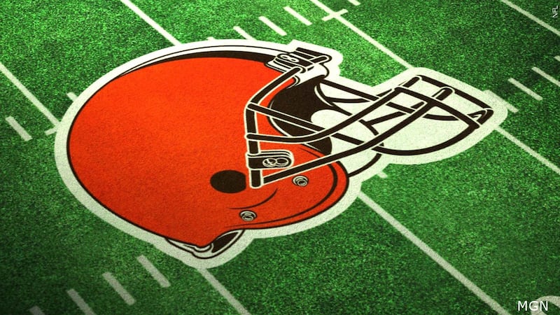 Cleveland Browns Logo on Field